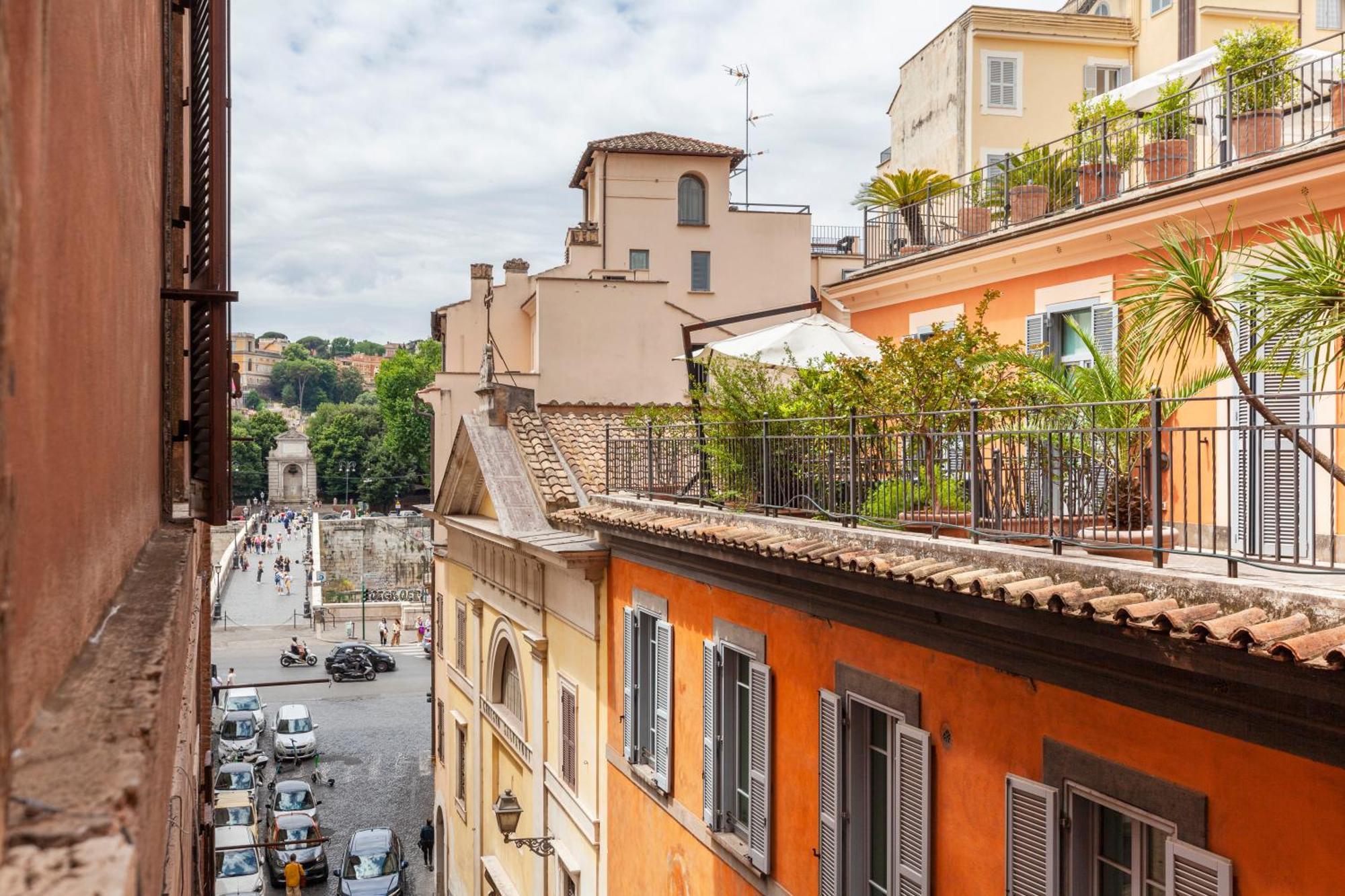 Splendid Apartment Trastevere Roma Exterior foto